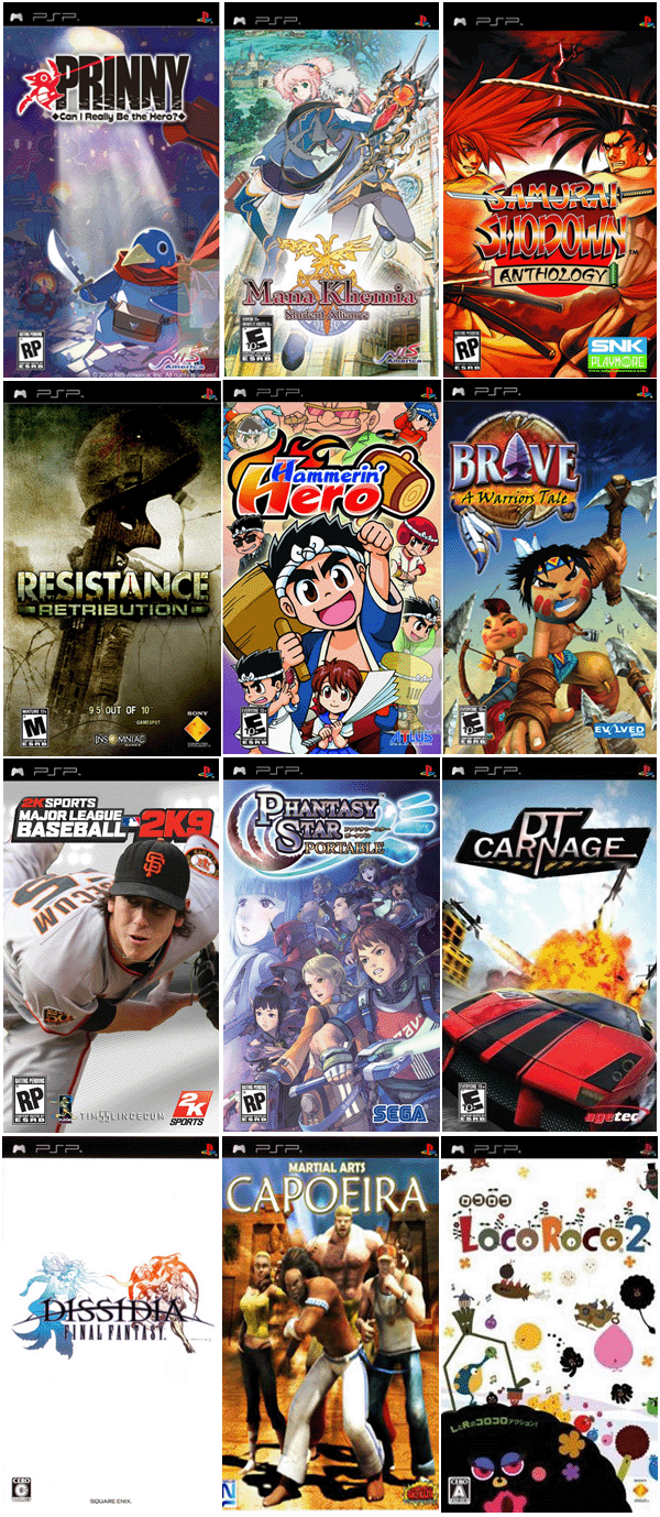 Psp Top Games